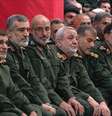 Guardiões da Revolução reunidos durante um discurso do líder supremo iraniano, Ali Khamenei.  Foto: © Program33 / RFI