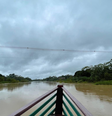 Rios transbordam no Acre no período do inverno amazônico  Foto: Adrielle Farias/Terra