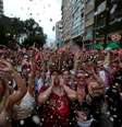 Bloco Acadêmicos do Baixo Augusta, na rua da Consolação, no centro da cidade de São Paulo  Foto: Felipe Rau/Estadão / Estadão