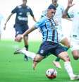 Grêmio patina na Arena. Fase não é boa –  Foto: Lucas Uebel/Grêmio / Jogada10