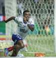 Kayky marcou apenas dois gols em sua segunda passagem pelo Tricolor –  Foto: Rafael Rodrigues/EC Bahia / Jogada10