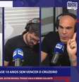 Discussão durou mais de 1 minuto ao vivo  Foto: Reprodução