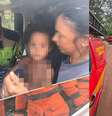 Menina foi encontrada após dois dias desaparecida  Foto: Divulgação/Corpo de Bombeiros