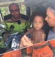 Menina de 4 anos desaparecida há dois dias em área de mata é encontrada viva em Minas Gerais  Foto: Divulgação/Corpo de Bombeiros