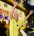 Ivete Sangalo na chegada do bloco SeráQAbre  Foto: Webert Belicio / Agnews