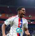 Endrick comemorando um gol pelo Lyon na Copa da França   Foto: Divulgação/Lyon / Esporte News Mundo