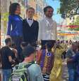 Kleber Mendonça Filho e Wagner Moura viram bonecos no carnaval de Olinda  Foto: Reprodução @kleber_mendonca_filho via Instagram / Estadão