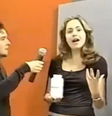 Rômulo Mendonça e Ana Paula Renault em trabalho de faculdade  Foto: 