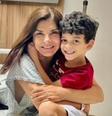 Mara Maravilha recebe visita do filho durante internação  Foto: Reprodução/Instagram
