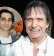 Tal avô, tal neto: João Paulo não tem como negar o parentesco com Roberto Carlos  Foto: Reproduções