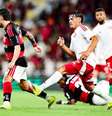 Flamengo, de de Arrascaeta, fica no empate com o Inter e ouve vaias da torcida –  Foto: Gilvan de Souza / Flamengo / Jogada10
