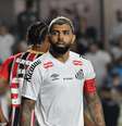 Gabigol em jogo contra o São Paulo  Foto: OTA ERRE/AGIF - AGÊNCIA DE FOTOGRAFIA/AGIF - AGÊNCIA DE FOTOGRAFIA/ESTADÃO CONTEÚDO