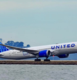 Foto de um Boeing 787-9 Dreamliner da United Airlines  Foto: Reprodução/Instagram