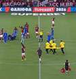 Alexandre Souza, do Sampaio Corrêa, sofreu convulsão durante jogo com o Flamengo  Foto: Reprodução/GE TV / Estadão