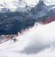 Lindsey Vonn sofreu uma grave queda em sua descida na prova do downhill do esqui alpino  Foto: Handout/GettyImages