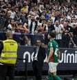 Flaco López comemora gol contra o Corinthians  Foto: FELIPE RAU/ESTADÃO CONTEÚDO
