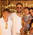 Neymar Jr. reúne Bruna Biancardi e os filhos em Réveillon luxuoso  Foto: Reprodução/Instagram / Contigo