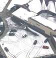 Escola em Tumbler Ridge, Canadá, foi cercada após tiroteio fatal   Foto: Reprodução/Redes sociais 