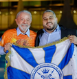 Por mais que já tenha sido anunciado há meses que Lula seria o foco do enredo da escola neste ano, situação veio à tona nesta reta final para o Carnaval 2026  Foto: Reprodução/Instagram/@wallacepalhares01