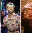 Famosos aproveitam o primeiro dia de carnaval no circuito Barra Ondina em Salvador  Foto: AgNews