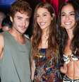 João Figueiredo, Sasha e Bruna Marquezine em carnaval de Salvador  Foto: Tomzé Fonseca/Agnews