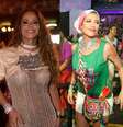Carnaval do Rio: Luana Piovani, Viviane Araújo (beijando muito!), Lexa e mais famosos prestigiam o 2º dia de desfiles da Série Ouro. Veja fotos!.  Foto: AGNews, BrazilNews / Purepeople