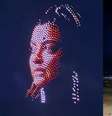 Preta Gil foi homenageada com um show de drones  Foto: Reprodução / Contigo