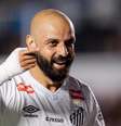 Thaciano também deixou o dele –  Foto: Raul Baretta / Santos FC / Jogada10