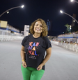 Eloise Matos segue vendo a voz da apuração do carnaval de São Paulo  Foto: Felipe Araújo/Liga-SP