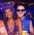 Iza quebra o silêncio sobre relacionamento com ator de 'Sítio do Picapau Amarelo' após flagra na Sapucaí: 'Estou feliz'.  Foto: Brazilnews / Purepeople