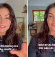 Evangélica, ex-Tiazinha relembra época de desfile e critica a festa: ‘Escolho influenciar com a verdade’  Foto: Reprodução/Instagram