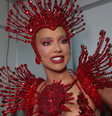 Virginia Fonseca enquanto se arrumava para desfile  Foto: Reprodução/Twitch