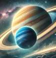 Saturno e Netuno  Foto: DALL-E / Personare