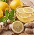 Chá de gengibre com limão-siciliano  Foto: Elena Schweitzer | Shutterstock / Portal EdiCase