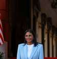 Delcy Rodríguez, presidente interina da Venezuela havia defendido a medida em um discurso na televisão estatal  Foto: REUTERS/Leonardo Fernandez Viloria
