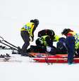 O neozelandês Finley Melville Ives ficou desacordado após queda grave no esqui halfpipe dos Jogos Olímpicos de Inverno  Foto: David Davies/PA Images via Getty Images