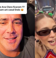 André Marques esclarece suposto beijo em Ana Clara no carnaval e reage a rumores de affair  Foto: Reprodução/Instagram