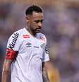 Neymar na derrota do Santos para o Novorizontino  Foto: DOUGLAS MORETI/AGÊNCIA F8/ESTADÃO CONTEÚDO