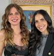Luciana Gimenez e Daniela Albuquerque: a inimizade estimulada dentro e fora da RedeTV! jamais resultou em briga  Foto: Divulgação/RedeTV!