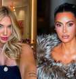 Virgínia Fonseca e Kim Kardashian  Foto: Reprodução/Instagram; Aeon/GC Images/Getty Images / Contigo