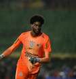 Hugo Souza deu entrevista na noite de domingo, 22, após comemorar classificação do Corinthians no Paulistão  Foto: EDUARDO CARMIM/AGÊNCIA O DIA/AGÊNCIA O DIA/ESTADÃO CONTEÚDO