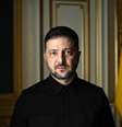 Zelensky homenageou soldados ucranianos mortos nos quatro anos de guerra com a Rússia  Foto: ANSA / Ansa - Brasil