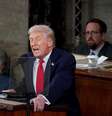 Presidente Trump discursando no Capitólio  Foto: Getty Images / BBC News Brasil