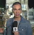 César Tralli no começo do 'JN', mostrando a tragédia causadas pelas chuvas em MG  Foto: Reprodução/TV