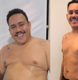Lucas Buda impressiona com antes e depois de emagrecimento  Foto: Reprodução/Instagram