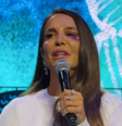 Ivete Sangalo durante show em São Paulo  Foto: Reprodução/Instagram