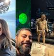 Sandy viajou com Pedro Andrade para a Europa  Foto: 