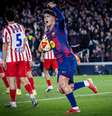 Marc Bernal fez dois gols na vitória do Barcelona sobre o Atlético de Madrid.  Foto: Barcelona via X / Estadão