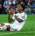 Rodrygo em jogo do Real Madrid   Foto: Angel Martinez/Getty Images