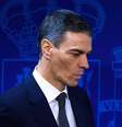 Em pronunciamento na quarta-feira (4/3), Sánchez disse que a posição do governo pode ser resumida em "não à guerra"  Foto: Jonathan Raa/NurPhoto via Getty Images / BBC News Brasil